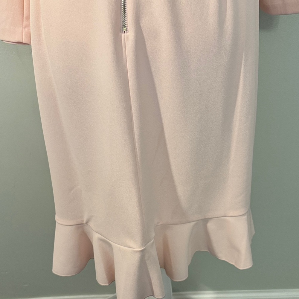 Tommy Hilfiger Light Pink Long Sleeve Dress - Picture 4 of 10